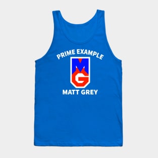 Matt Grey shirt Tank Top